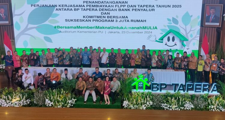 Kerjasama BP Tapera, Bank Penyalur, dan Asosiasi Pengembang untuk Program FLPP 2025